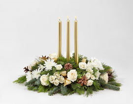 Frosted Centerpiece