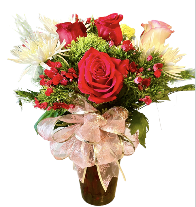 Jingle Bell Flowers Bouquet