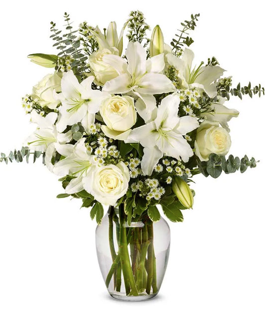 Sympathy Lily Arrangement