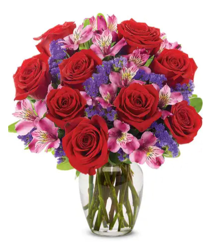 Rose & Lily Bouquet – House of Flowers Del Rio